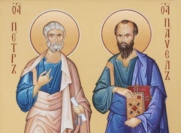 День памяти славных и всехвальных первоверховных апостолов Петра и Павла.