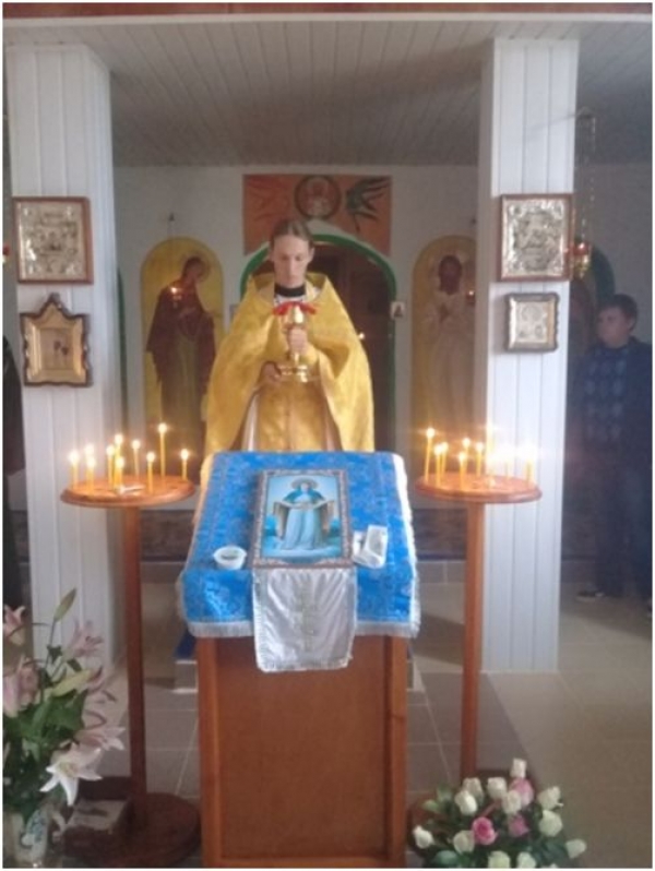 Престольный Праздник Покрова Пресвятой Богородицы в храме х. Калмыковский Клетского Благочиния Калачевской Епархии.