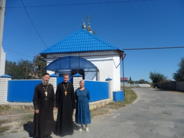 Благочинный Клетского округа посетил храм Преображения Господня.
