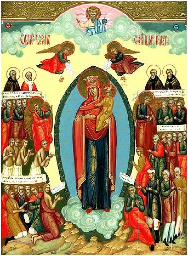 ИКОНА БОЖИЕЙ МАТЕРИ «ВСЕХ СКОРБЯЩИХ РАДОСТЬ»
