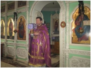 Праздничное Богослужение Успение Пресвятой Богородицы в храме ст. Клетской.